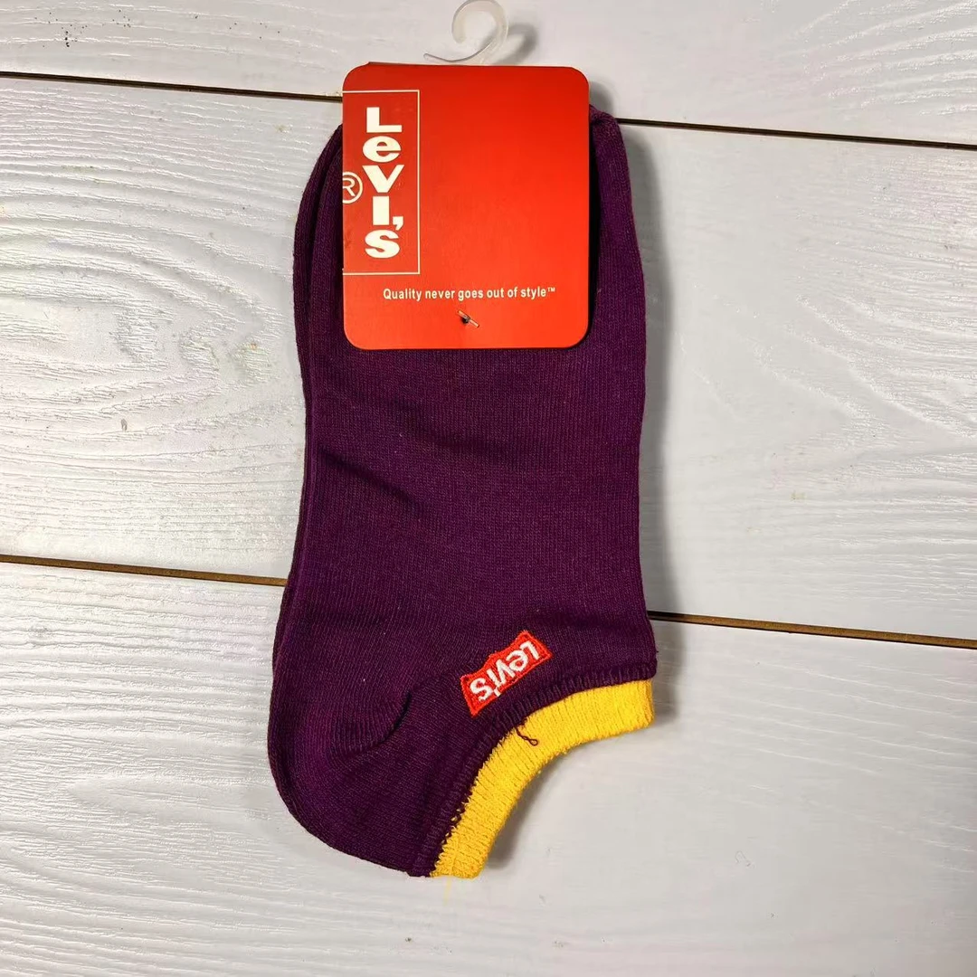 防臭夏季薄款船袜提花男透气短袜女款浅口男士女袜女士