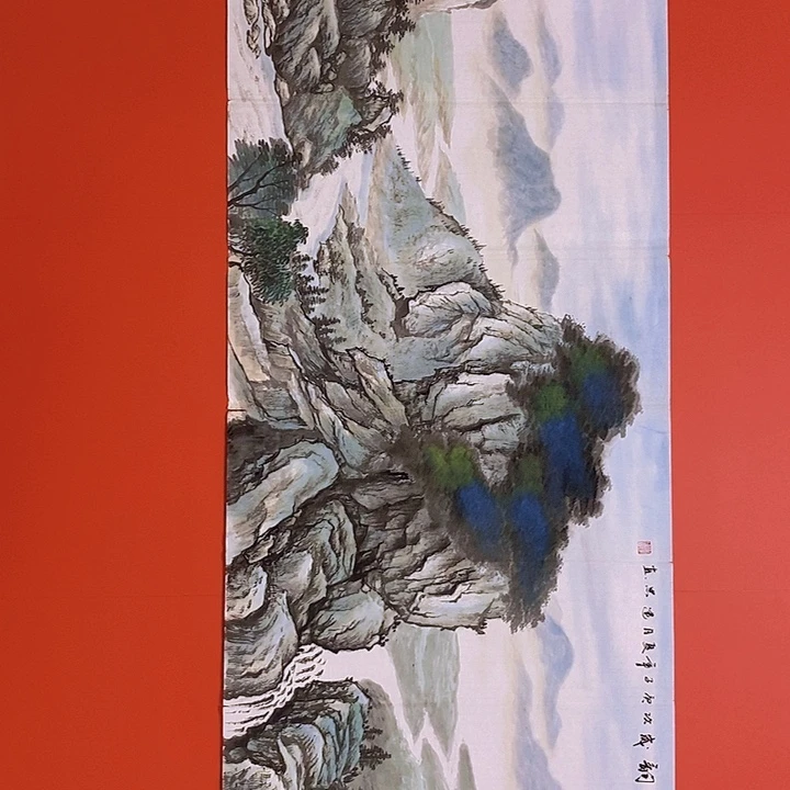 国画山水花鸟字画书画国画