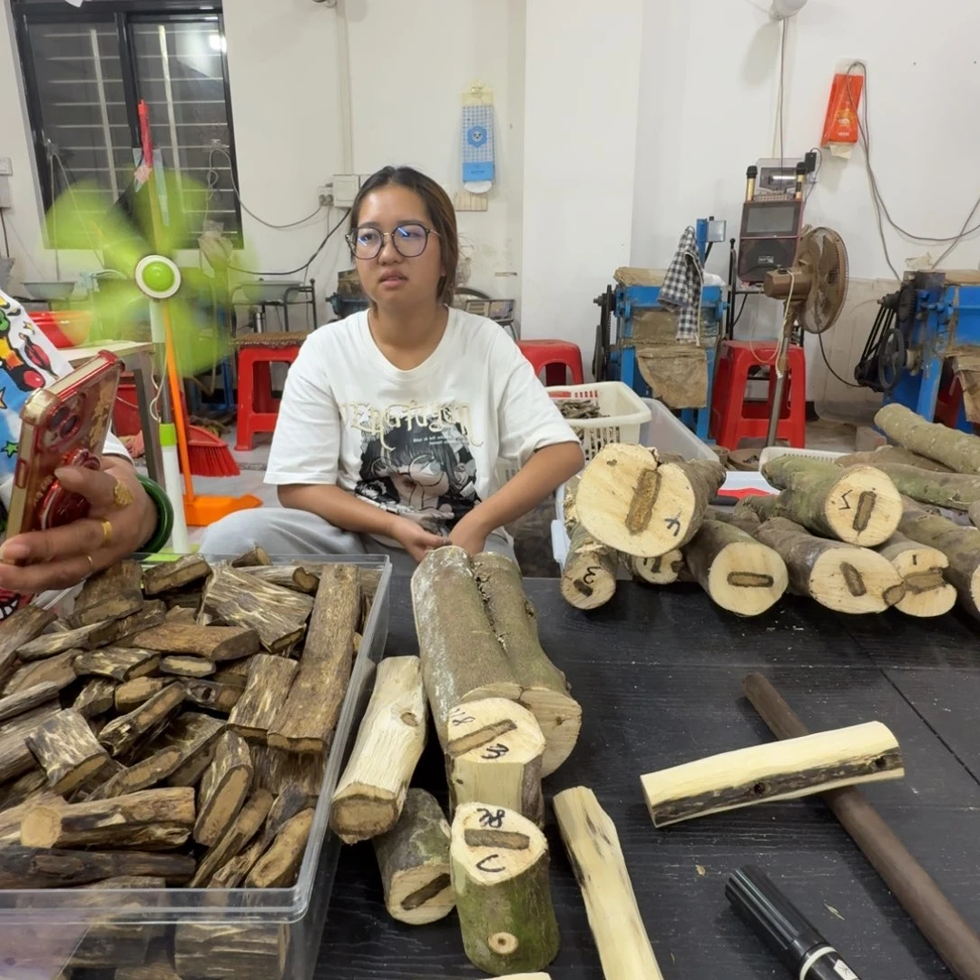 泽***期线香奇楠沉香原木