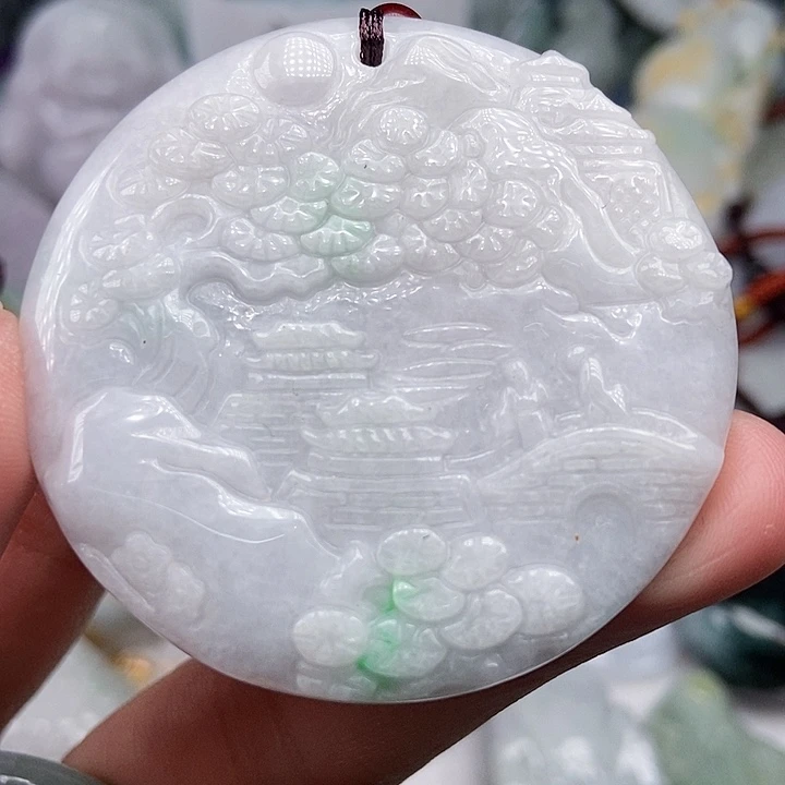 未镶嵌挂件翡翠翡翠