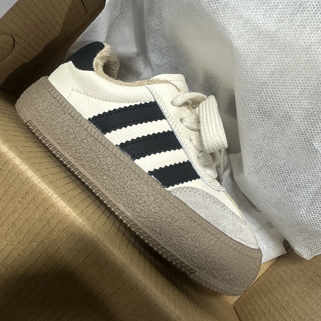 【26-40码】男女童德训鞋儿童板鞋软底休闲运动鞋2401