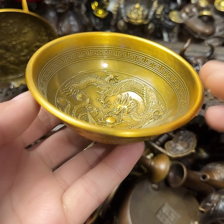 顺顺利利，铜器摆件