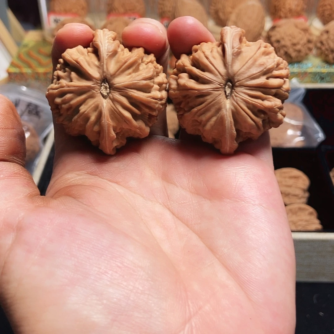 吊坠文玩核桃44磨盘