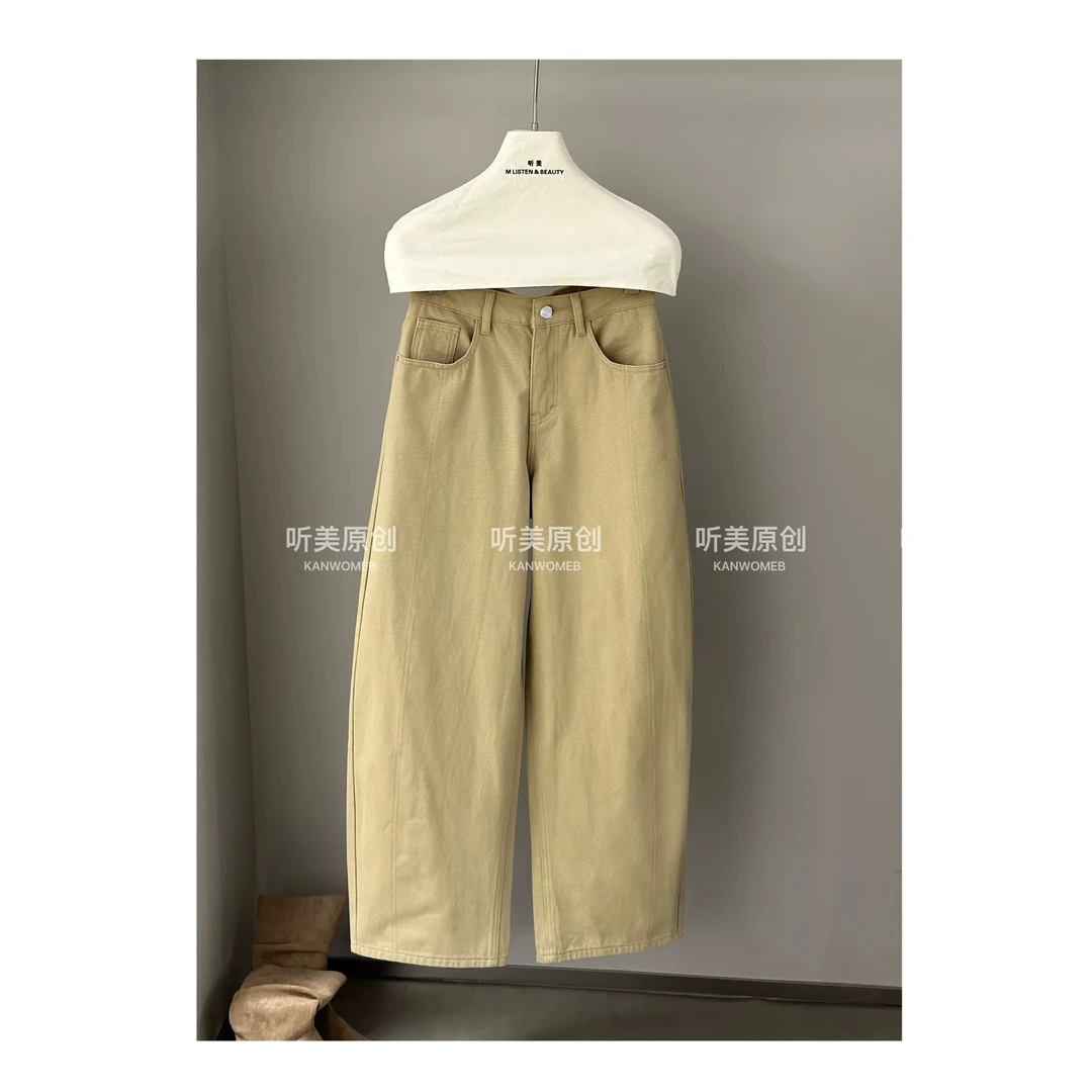 【MeiCG】原创定制拉绒水洗牛仔裤