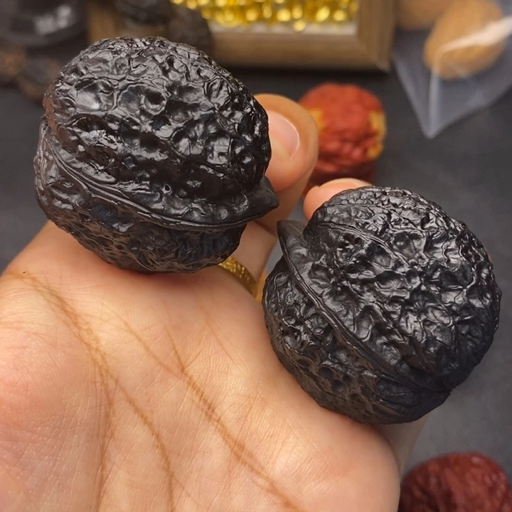 把件文玩核桃39尺玄武金蟾