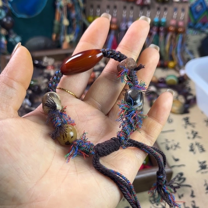 玛瑙/玉髓未镶嵌手链