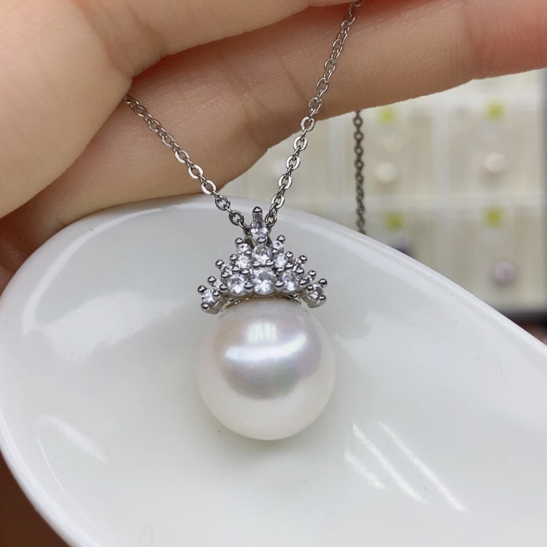 淡水珍珠合金颈饰