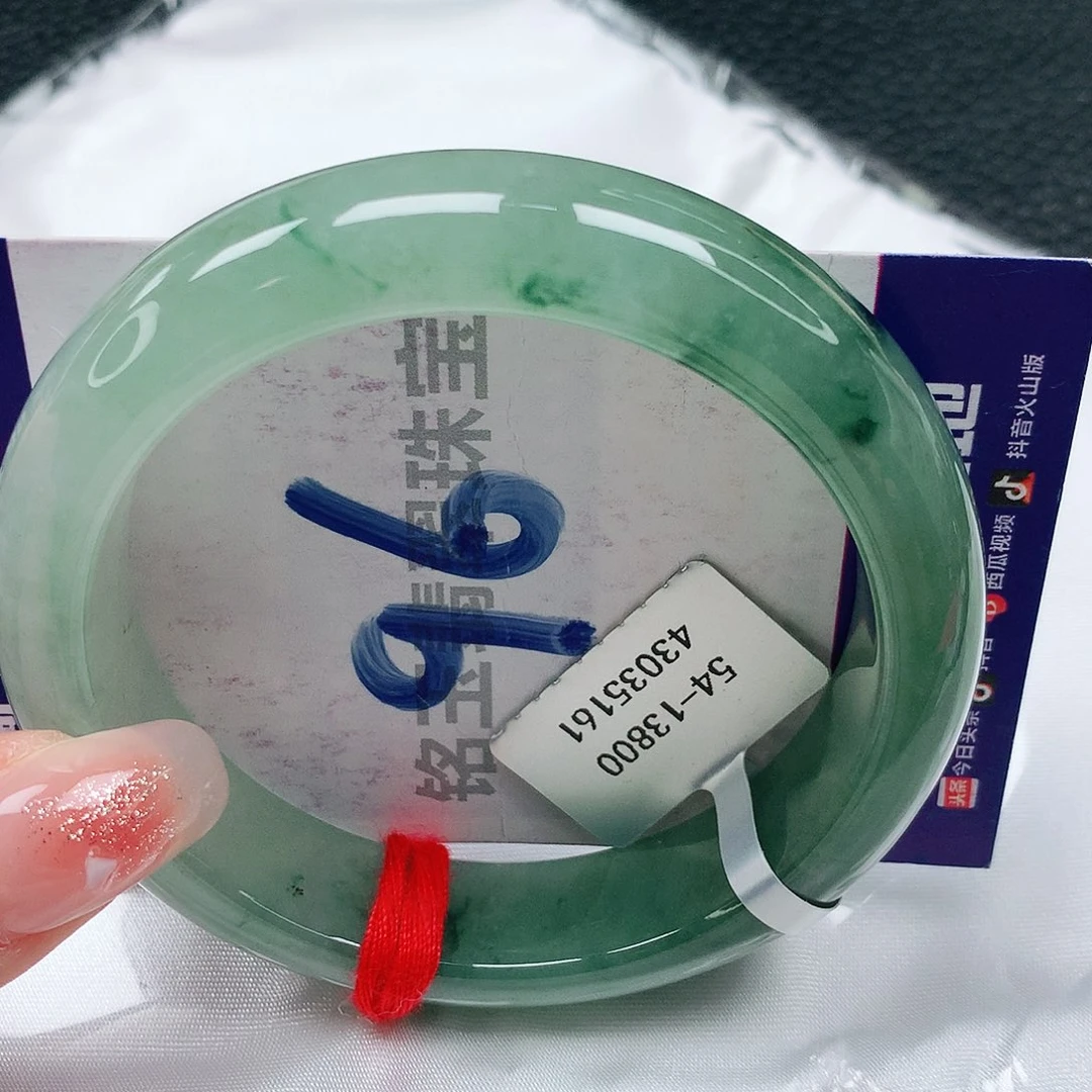 翡翠手镯未镶嵌缅甸天然a货翡翠