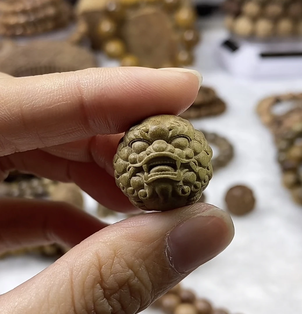 【印度迈索尔老山檀香】奶香貔貅