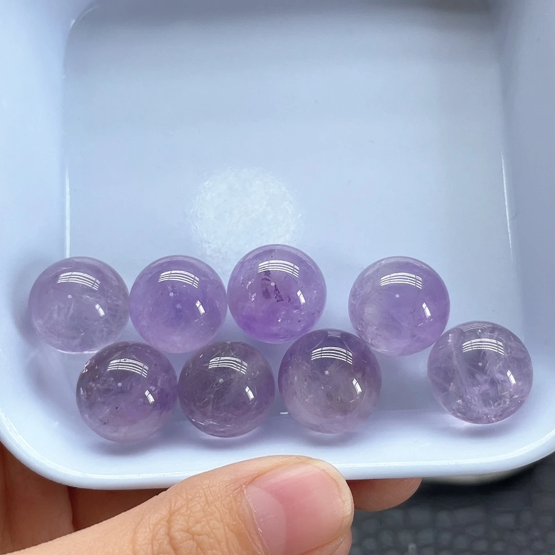 未镶嵌水晶珠宝半成品6玻利维亚紫单株卡1.8mm无裂