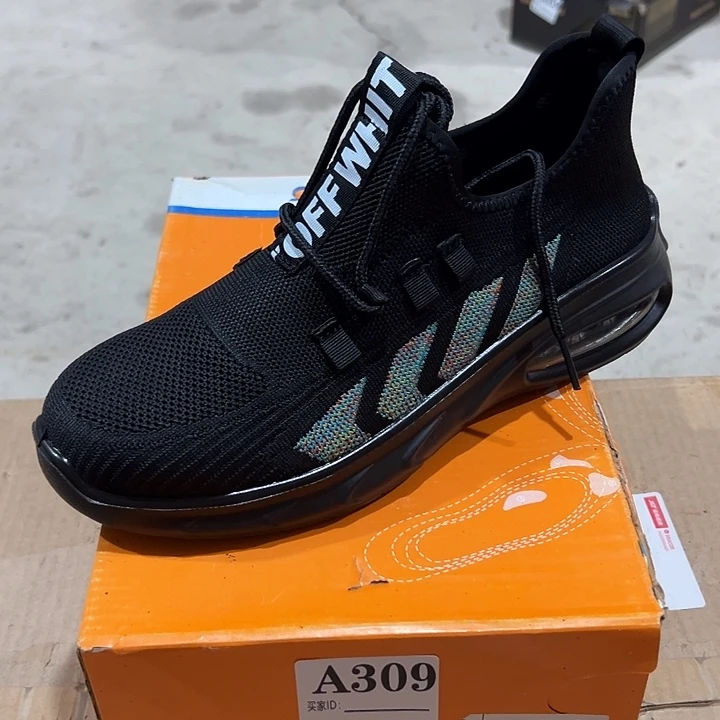 编码309号。  42码防砸防刺劳保鞋