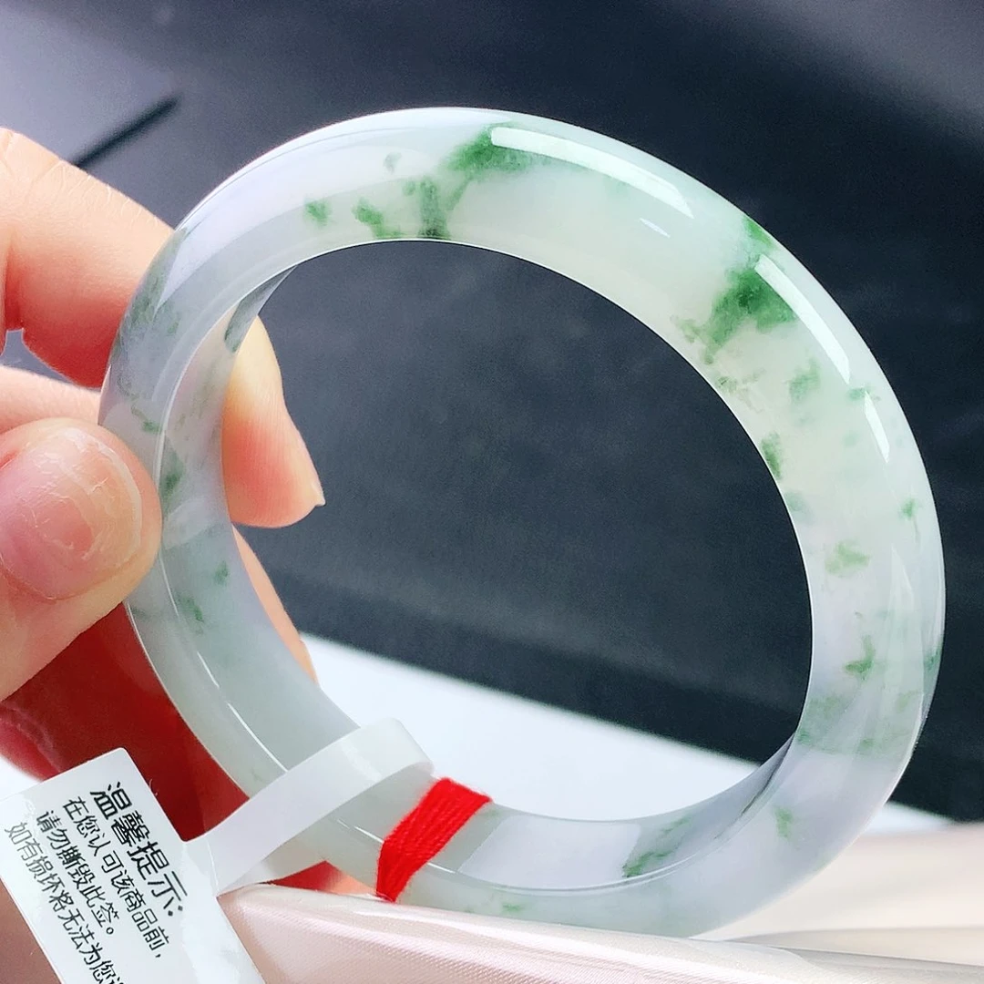 未镶嵌手镯翡翠57圈