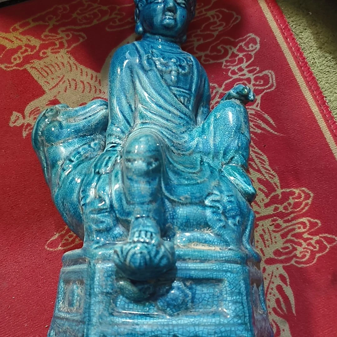 摆件瓷器放大漏给您发货了吗