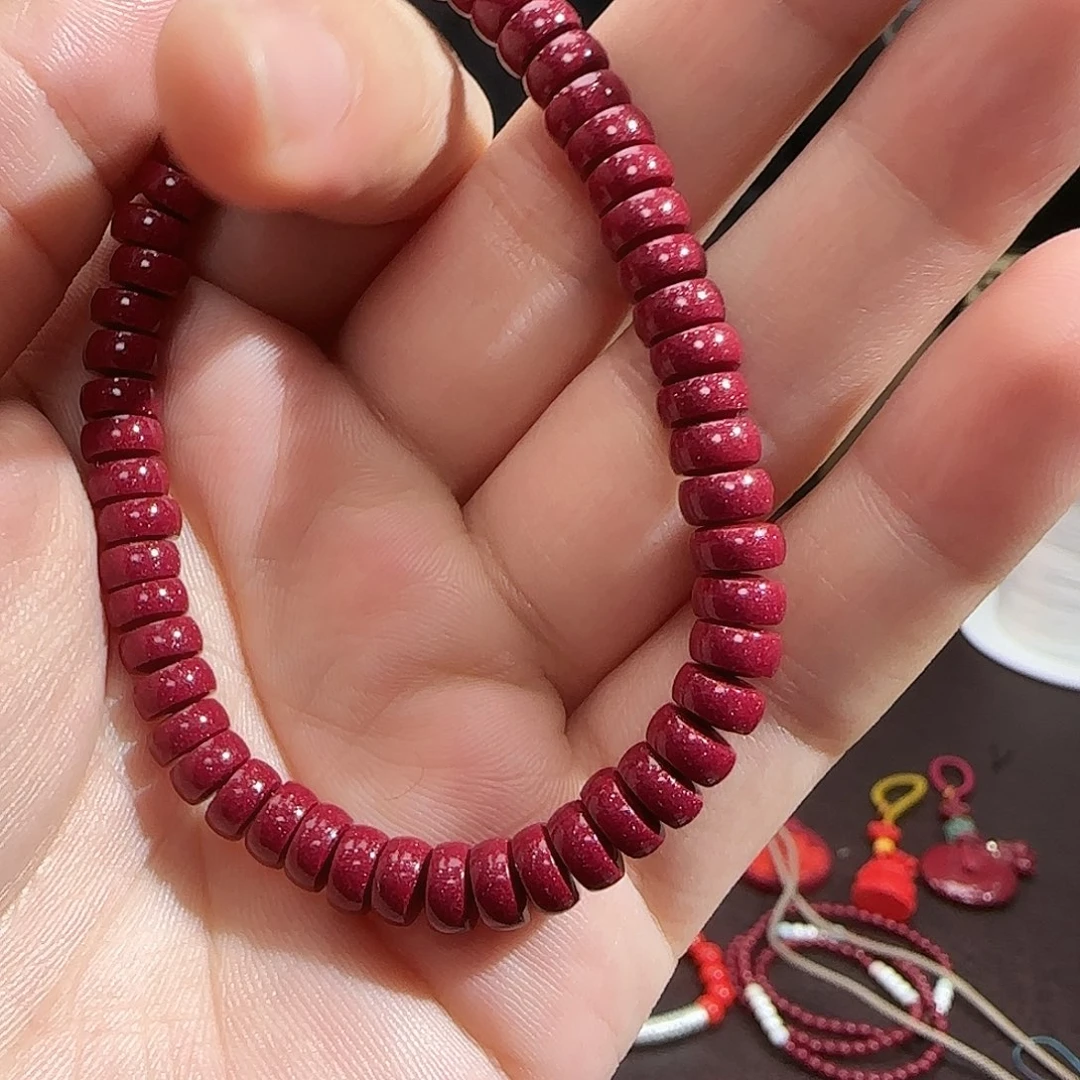 天然辰砂朱砂手串