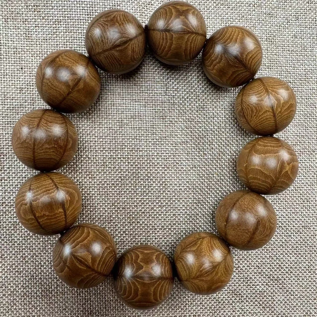 【芸奇】五台山六道木老料2.0单圈文玩手串颜色随机