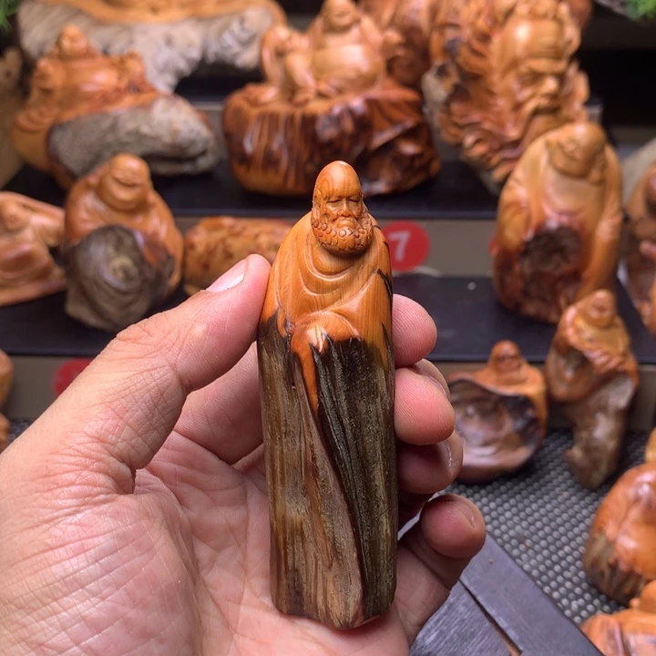 柏木（崖柏）崖柏手把件