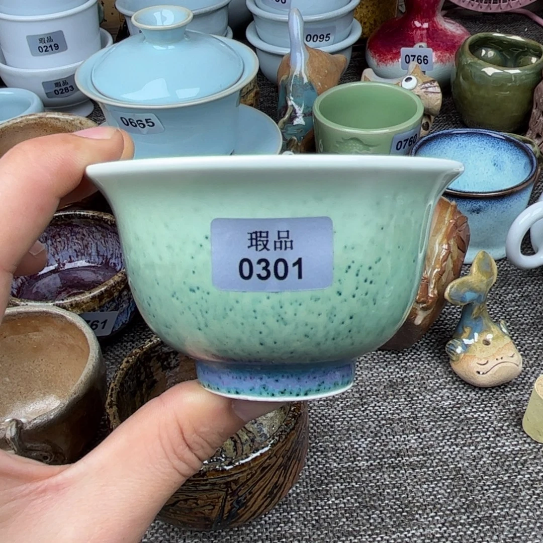 钧瓷杯子窑口自播原矿钧瓷22