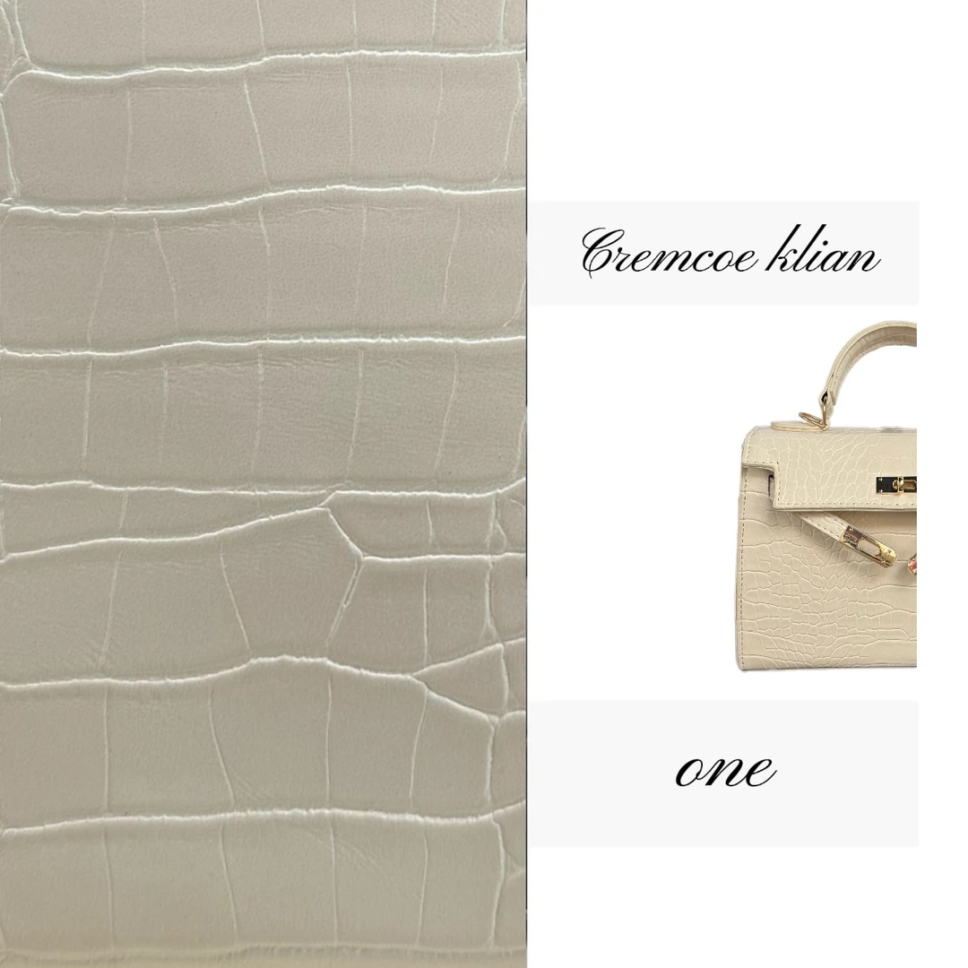 凯莉压鳄纹5066白色大号23*8*16cm女士潮流小众单肩包