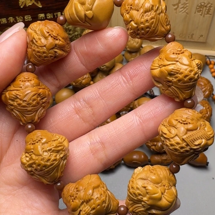 橄榄核手串/手链八大财神