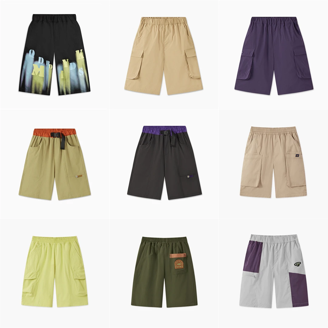 L35【先选尺码，再选颜色】MQD童装夏季新品针织裤休闲短裤