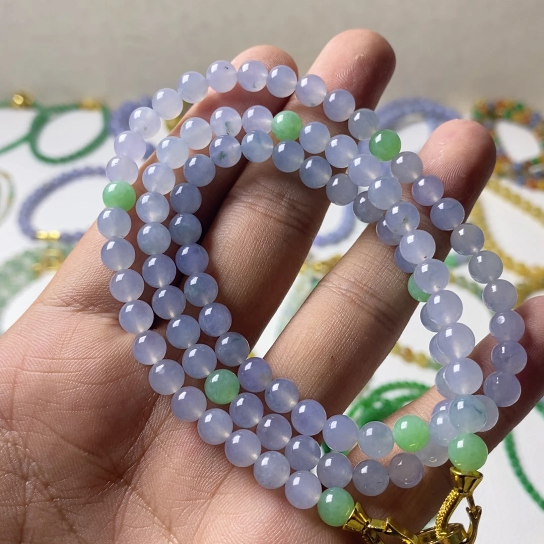 定制翡翠未镶嵌缅甸翡翠a货卡6.4