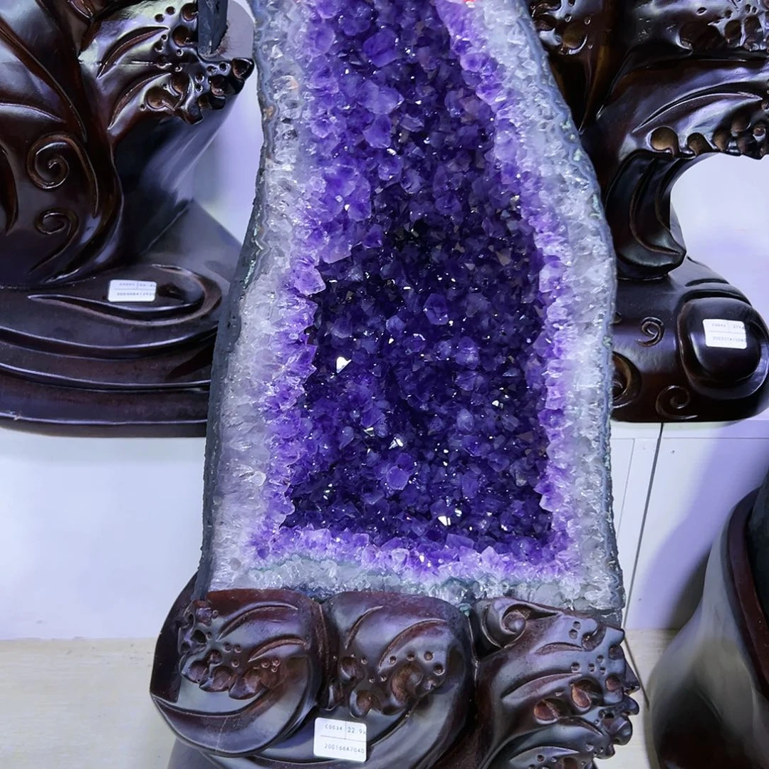 未镶嵌大型摆件（非配饰）紫晶