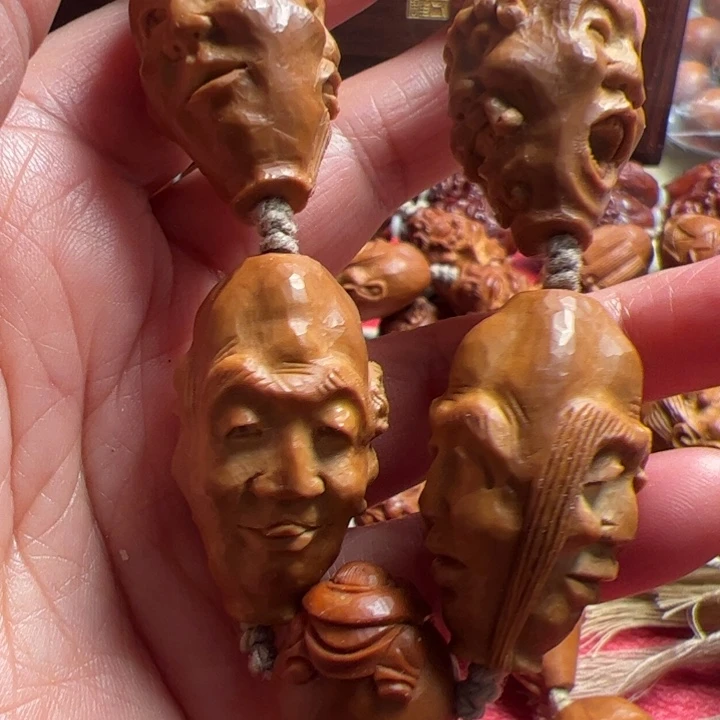 手串/手链橄榄核三面十八罗汉
