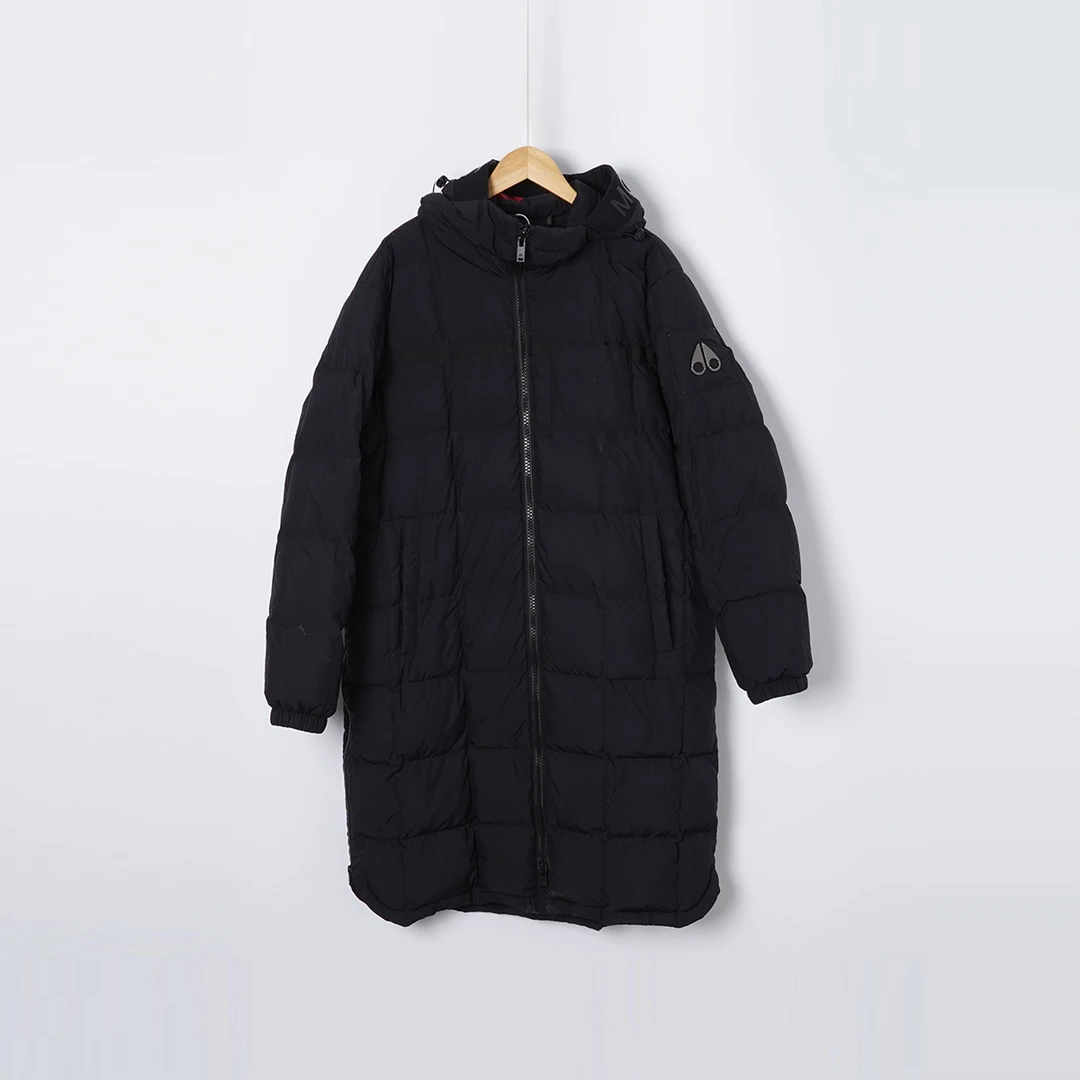 99新 MOOSE KNUCKLES/慕斯纳可兹 灰鸭绒/TH2017/羽绒服外套/L码