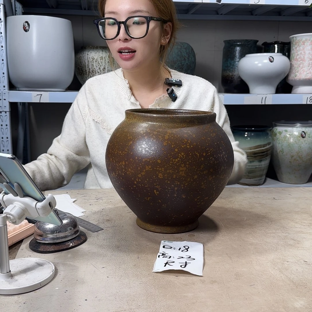 18@23 紫砂花盆尺寸