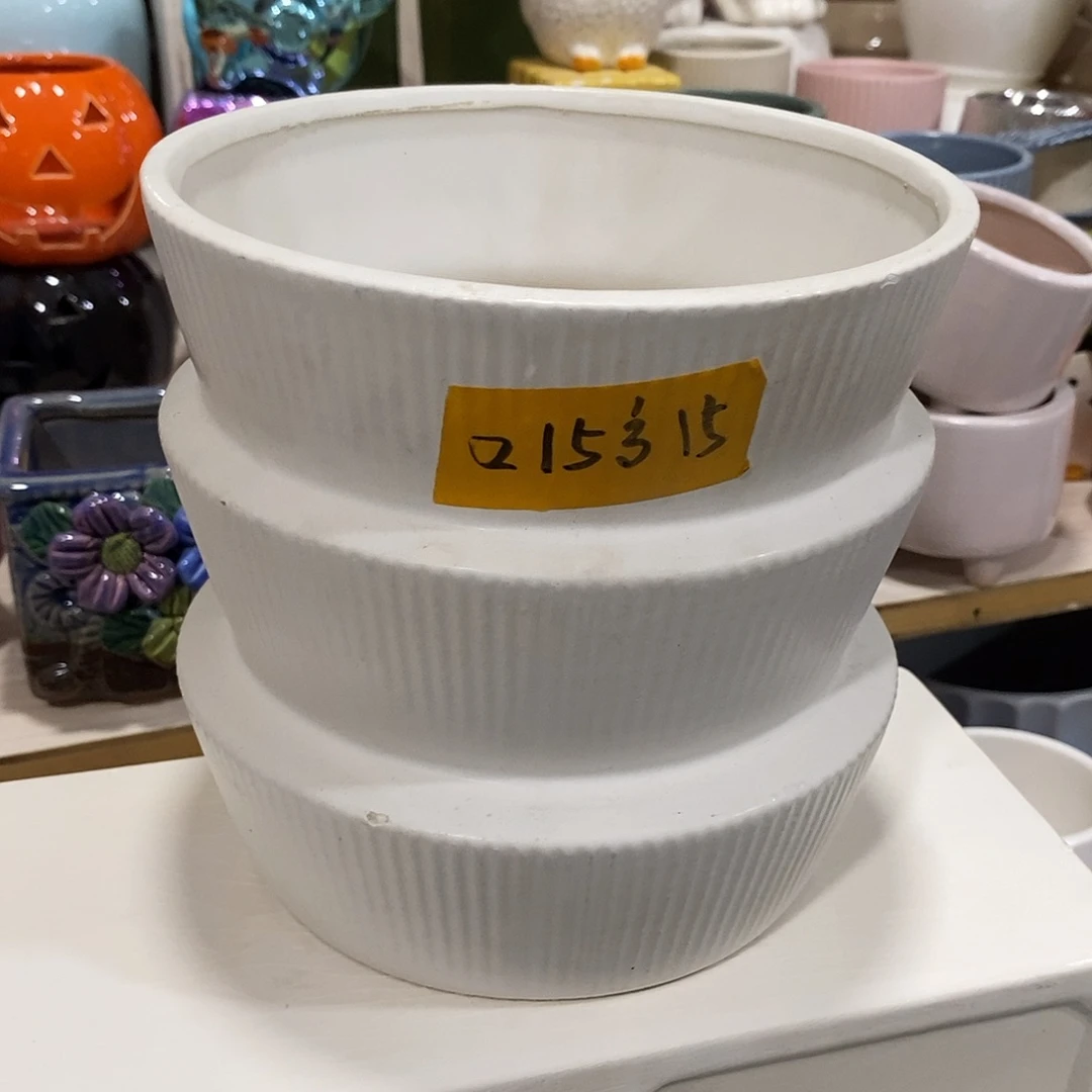 摆件陶凑单满12包邮发有孔