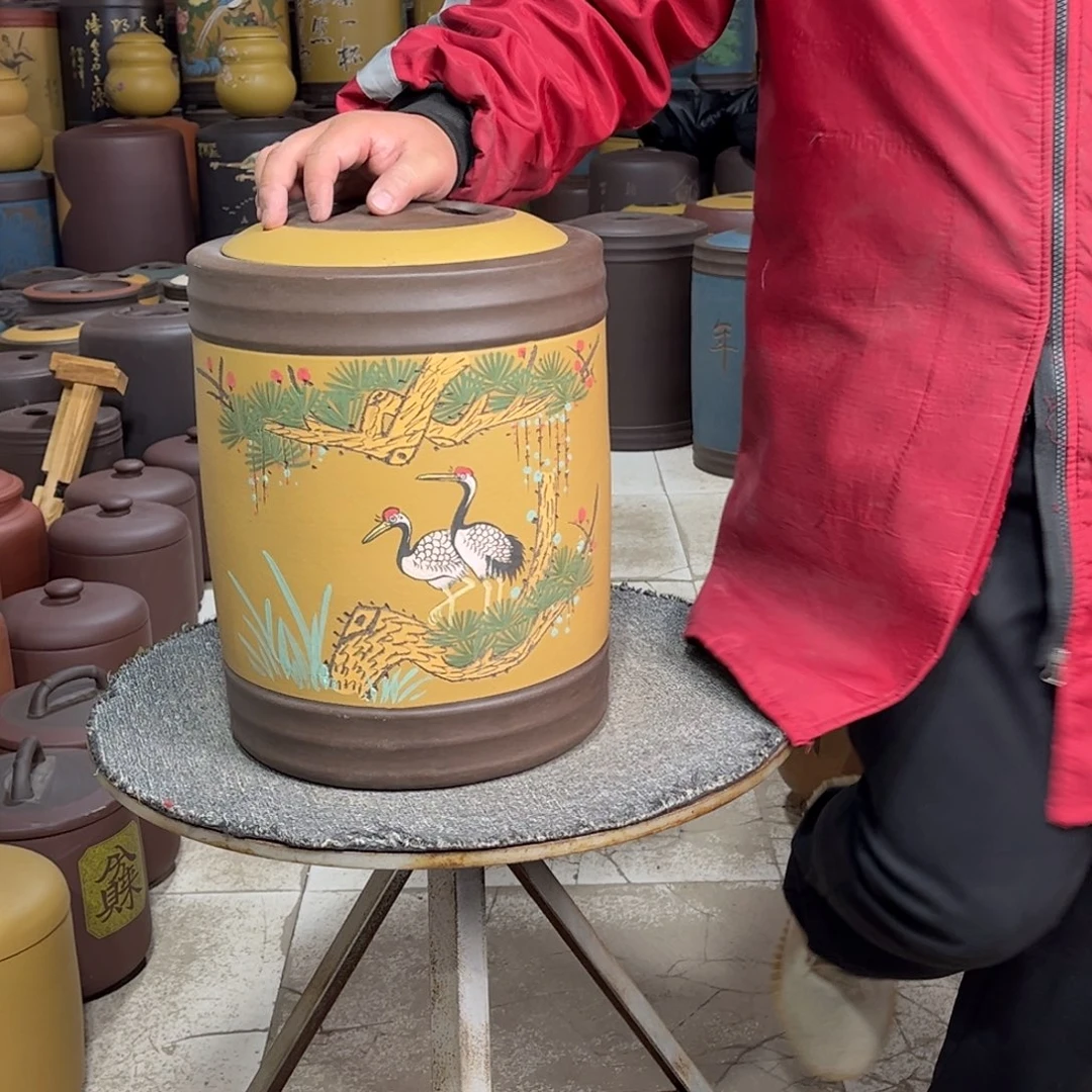 紫砂茶叶罐茶叶罐