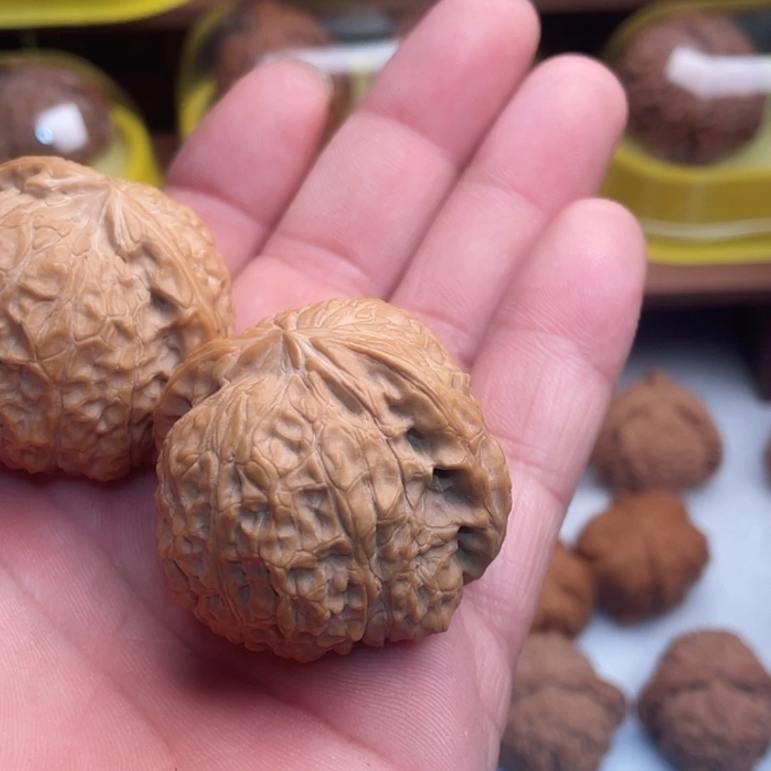 叁***物文玩核桃吊坠南瓜墩