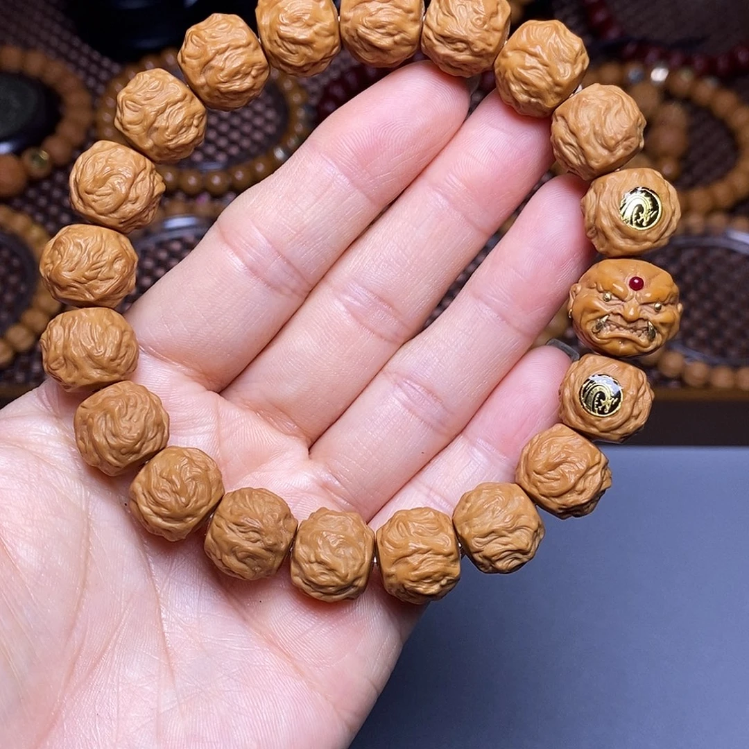 猴头核桃手串双标龙蛇之变全品