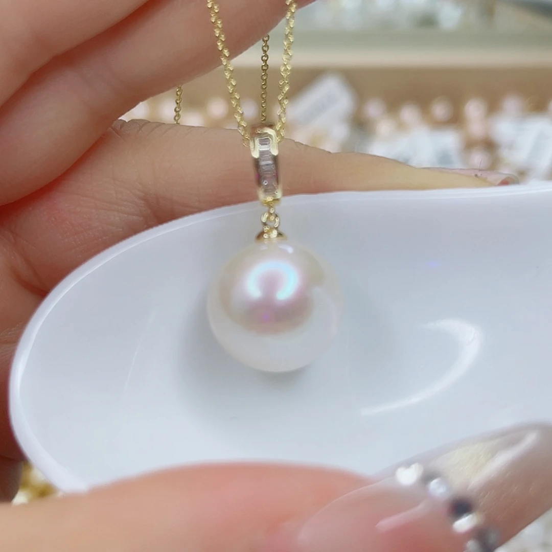 淡水珍珠未镶嵌吊坠(赠链)
