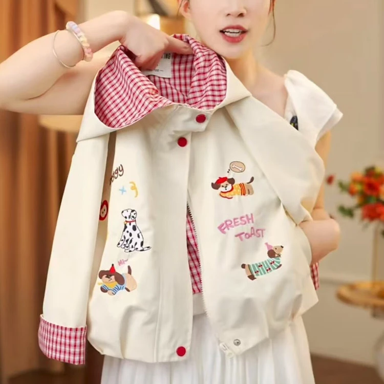 女童2025秋季韩版新款外套洋气中大童儿童春秋装夹克衫2366秋款
