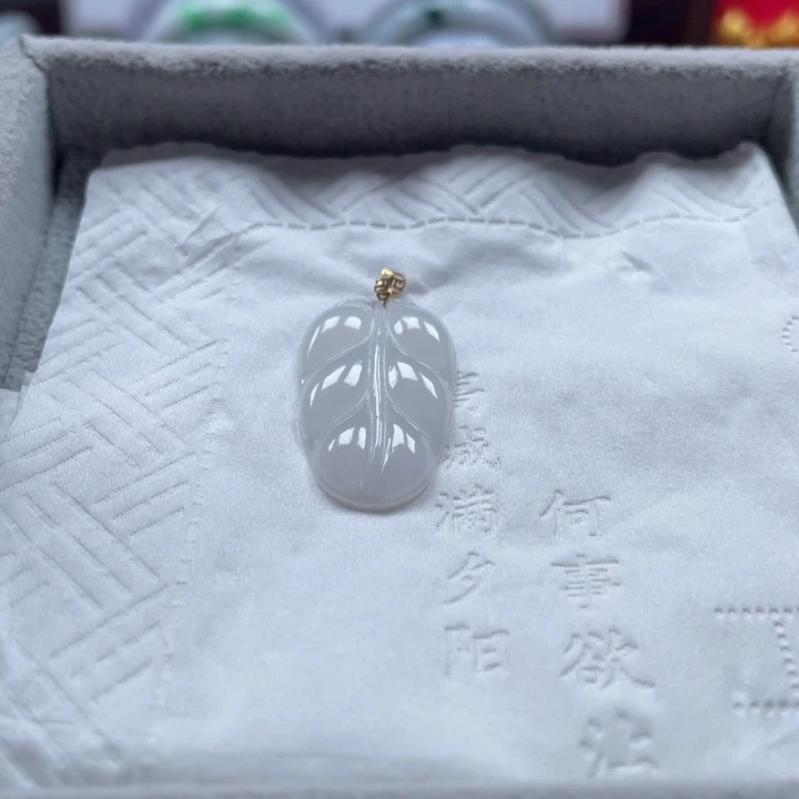 翡翠未镶嵌颈饰挂件