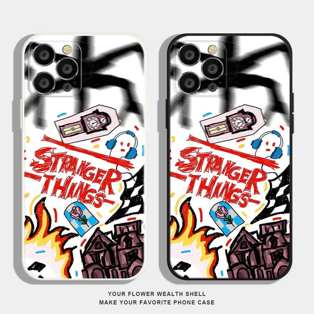 奇怪物语适用苹果16魔方手机壳iphonepromax全包精孔仿液态硅胶