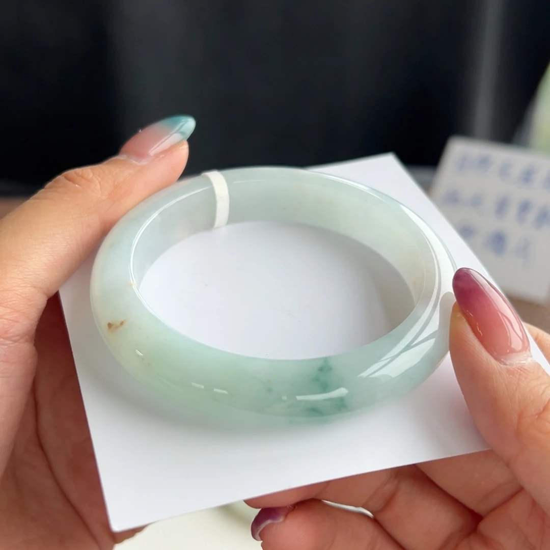 翡翠未镶嵌手镯34号 56.2