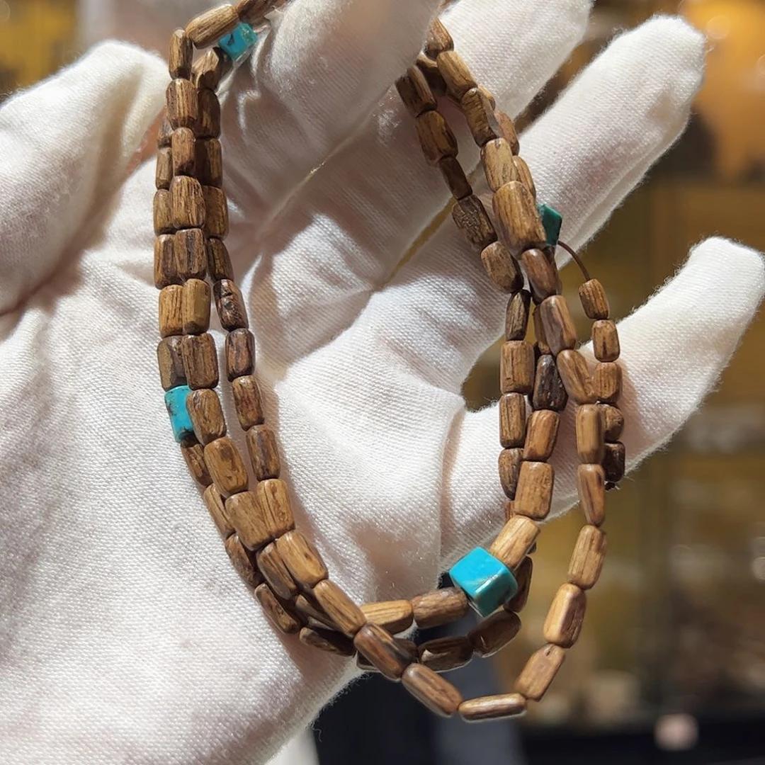 沉香手串天然沉香达拉干不规则随行多圈