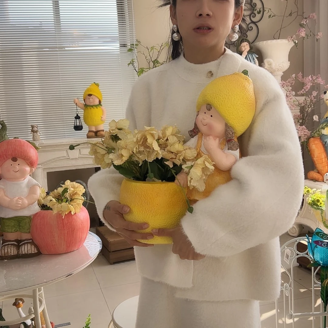 花园摆件红红火火