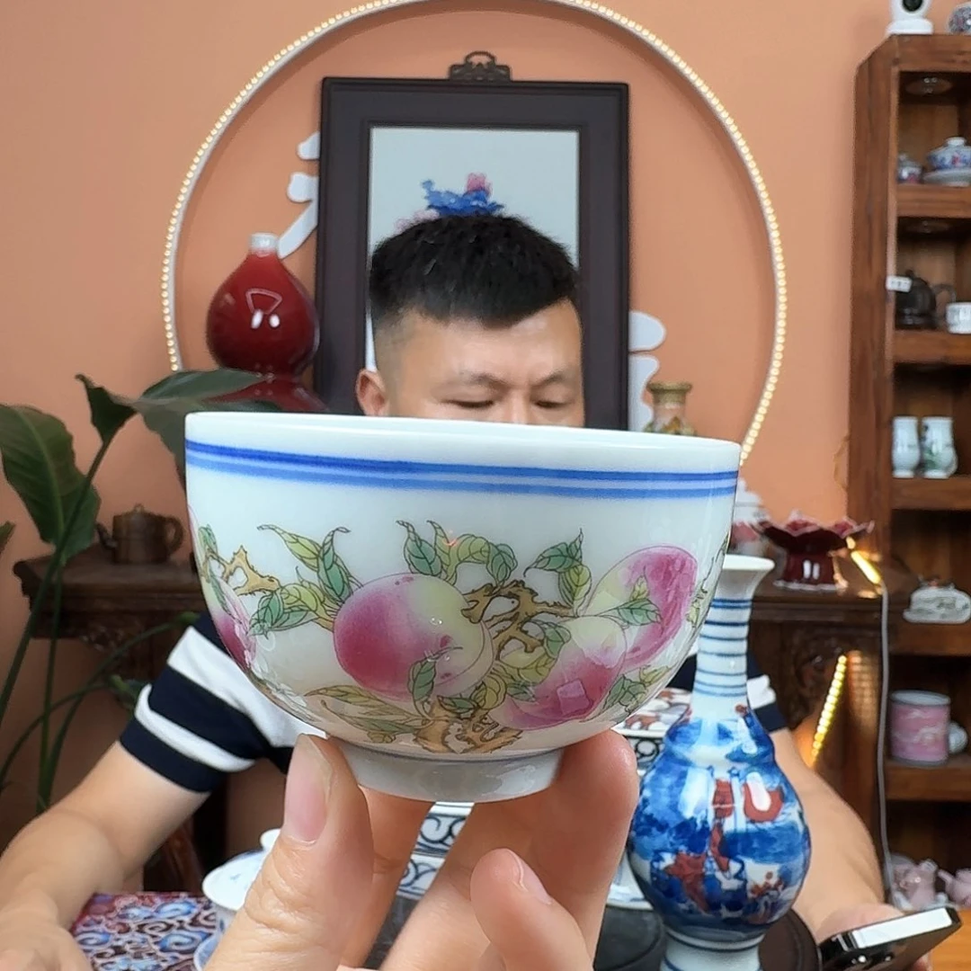 景德镇陶瓷收工杯子