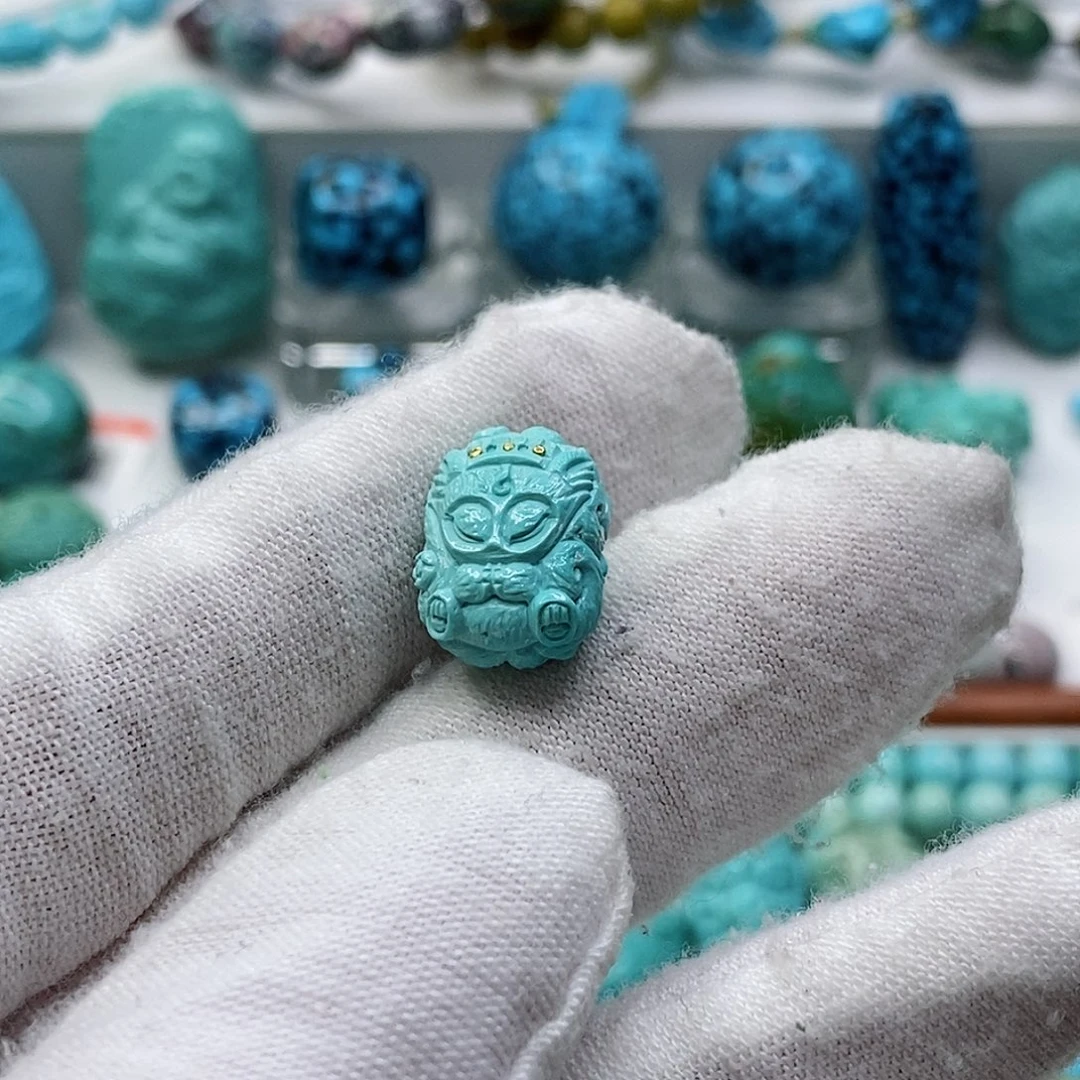 绿松石珠宝奇石未镶嵌