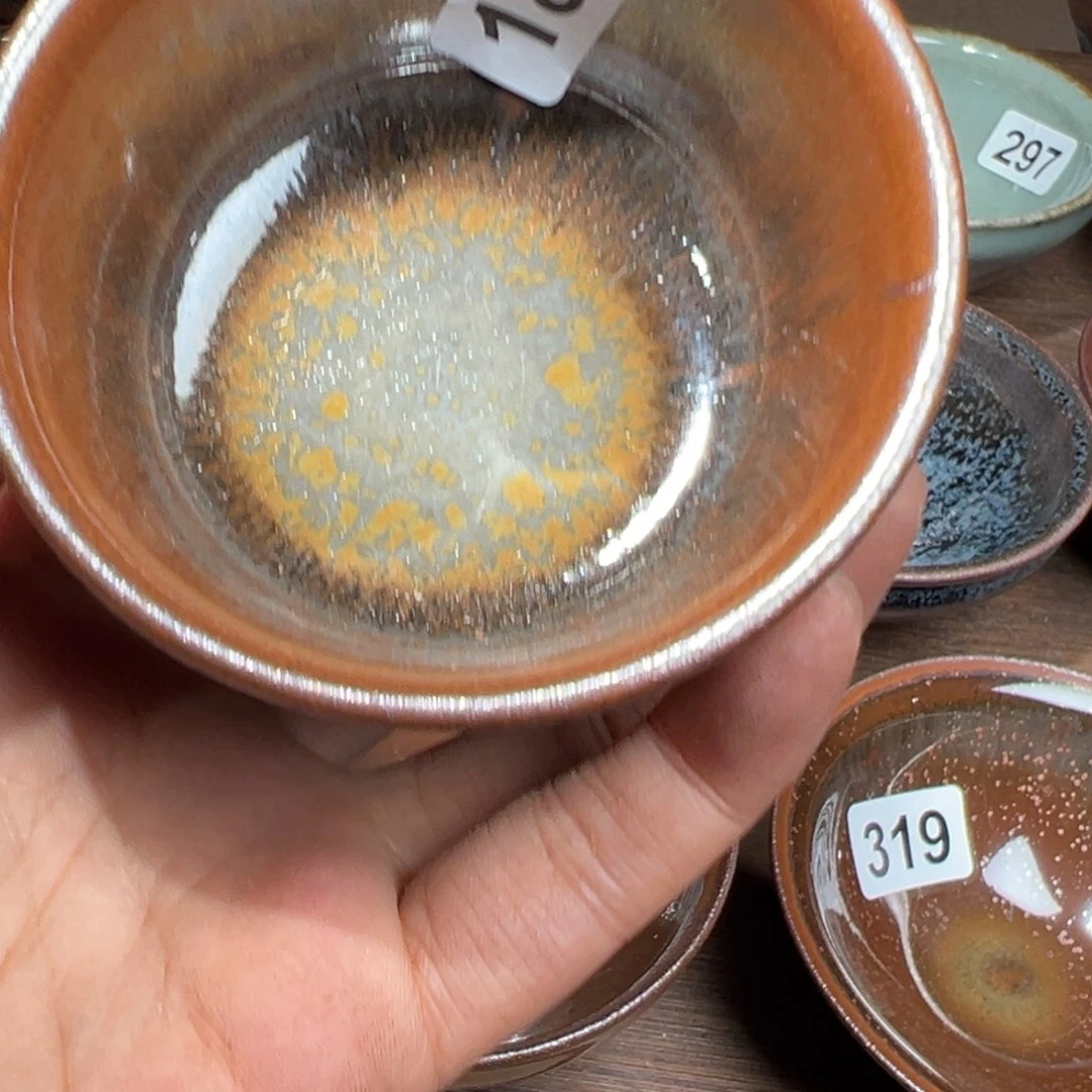 茶盏星****时焦源龙窑,开年大吉188