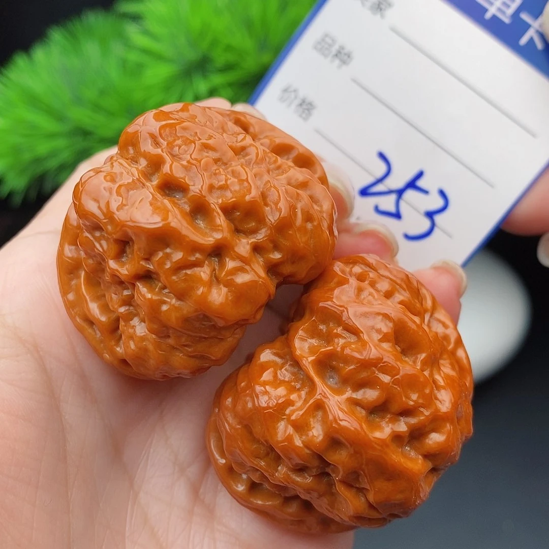 文玩核桃把件42蛤蟆头大253