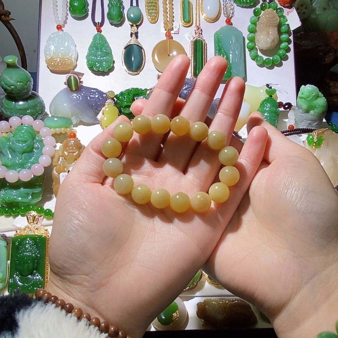 和田玉未镶嵌颈饰卡12