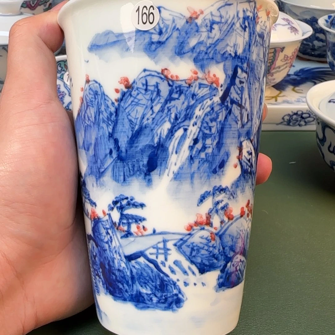 景德镇手工手绘茶具166