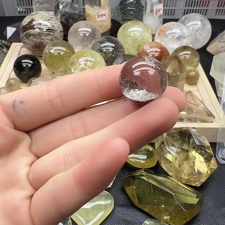 水晶未镶嵌珠宝半成品130