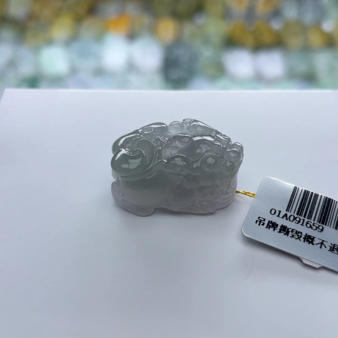 颈饰未镶嵌翡翠貔貅