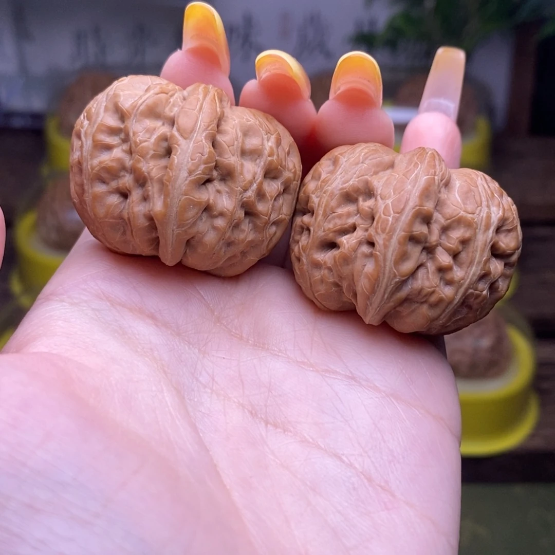 文玩核桃把件F*全品36尺平谷元宝1803