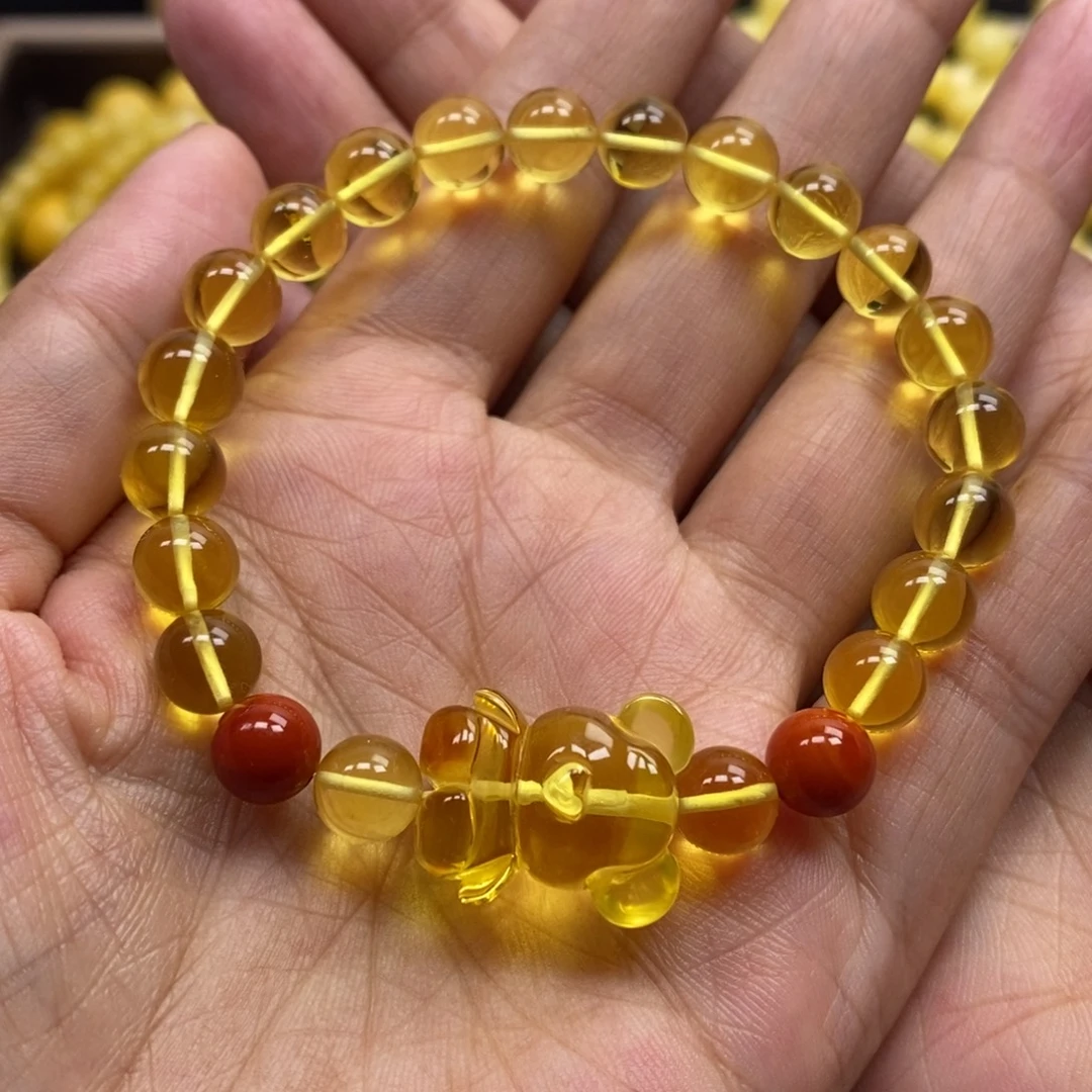 琥珀未镶嵌裸石蜜蜡